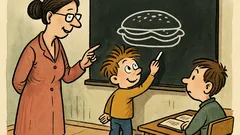 Vtip: Pepíček skloňuje „houska“ se salámem