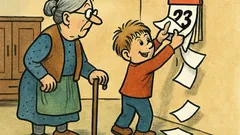 Vtip: Pepíčku, proč trháš kalendář třikrát?