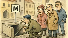 Vtip: Kudy se v Brně leze do metra?