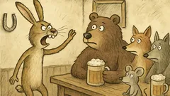 Vtip: Zajíc přijde do hospody a zakřičí