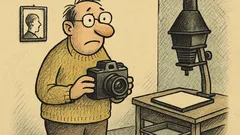 Vtip: Mám fotografickou paměť, ale nikdy nebyla vyvolaná.