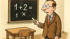 Vtip: Byl jsem dobrý v matematice…