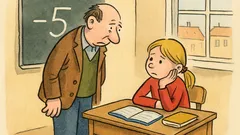 Vtip: Evičko, řekla jsi doma o pětce?