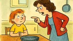 Vtip: Jana sama snědla upečený koláč