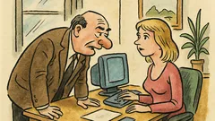 Vtip: Šéf se roztouženě ptá sekretářky…