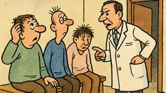 Vtip: Psychiatr v blázinci: Kolik je 1+1?