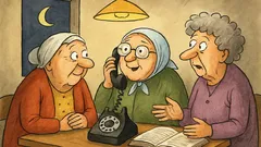 Vtip: Tři babičky volají Sluníčkovi