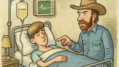 Vtip: Justin Bieber leží v nemocnici