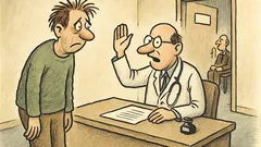 Vtip: Přijde chlápek k doktorovi…