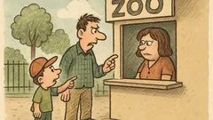 Vtip: Tatínek s Pepíčkem v ZOO