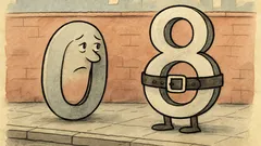 Vtip: Na ulici potká nula osmičku…