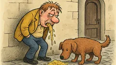 Vtip: Jde takhle opilec z hospody