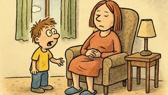 Vtip: Mami, proč u nás všichni umírají?