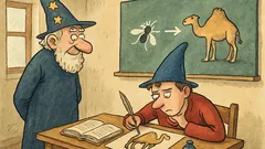 Vtip: V kouzelnické škole učí přeměny