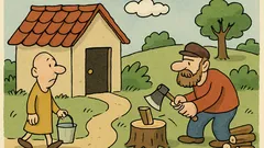 Vtip: V domečku žijí Nikdo a Nic…