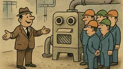 Vtip: Chlubí se vedoucí nejvyspělejším strojem