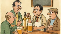 Vtip: Učitel o prázdninách čepuje v hospodě