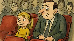 Vtip: Tatínek s Klárou v divadle…