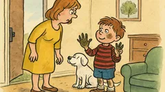 Vtip: Přijde Pepíček domů…