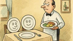 Vtip: Jsou dva talíře v restauraci…