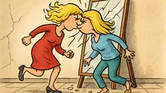 Vtip: Když do sebe narazí dvě blondýny…