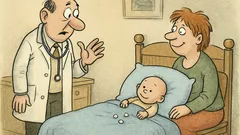 Vtip: Doktor se ptá matky…