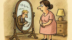 Vtip: Dnes ráno jsem se zeptala zrcadla…
