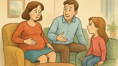 Vtip: Máma je těhotná a Káťa