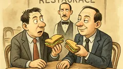 Vtip: Dva právníci si v restauraci…