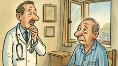 Vtip: Doktor se ptá: Spíte u okna?