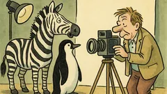 Vtip: Zebra a tučňák jdou k fotografovi