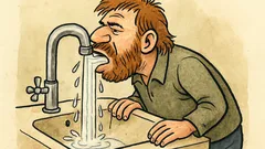 Vtip: Jen Chuck Norris vypije vodu z kohoutku