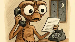 Vtip: Víte, proč má E.T. tak velké oči?