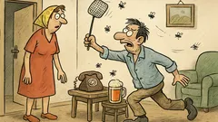 Vtip: Přijde manželka domů a ztuhne