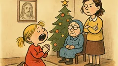 Vtip: Anička se před Vánocemi modlí