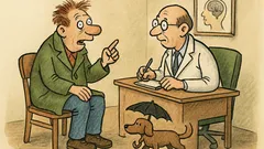 Vtip: Na psychiatrii přijde vyděšený pacient