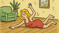 Vtip: Proč blondýnka plave na podlaze?