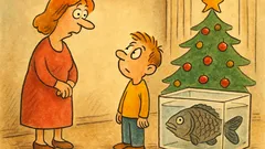 Vtip: Mami, můžu na Vánoce psa?