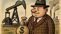 Vtip: Víte, jak se jmenuje ropný magnát?