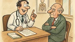 Vtip: Doktor povídá pacientovi o zdraví