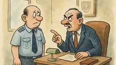 Vtip: Velitel se ptá policisty