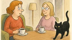 Vtip: Přijde holka ke kámošce na kafe…