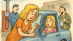 Vtip: Přijde blondýnka na čerpací stanici