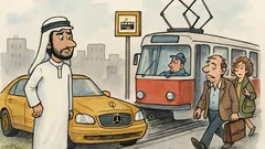 Vtip: Syn šejka v Praze se stydí