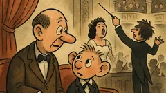 Vtip: Pan Spejbl vezme Hurvínka poprvé do opery