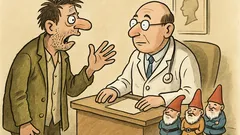 Vtip: Pane doktore, doma máme trpaslíky...