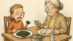 Vtip: Pepíček říká babičce: Babi, víš?