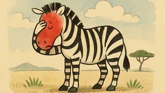 Vtip: Co je to? Má černé pruhy