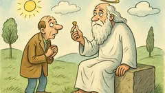 Vtip: Přijde muž za Pánem Bohem