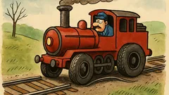 Vtip: Proč vlak nemůže mít gumová kola?